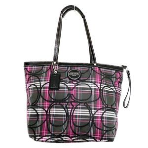 Coach Plaid Purse